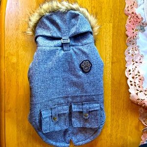 Canada Pooch grey dog jacket